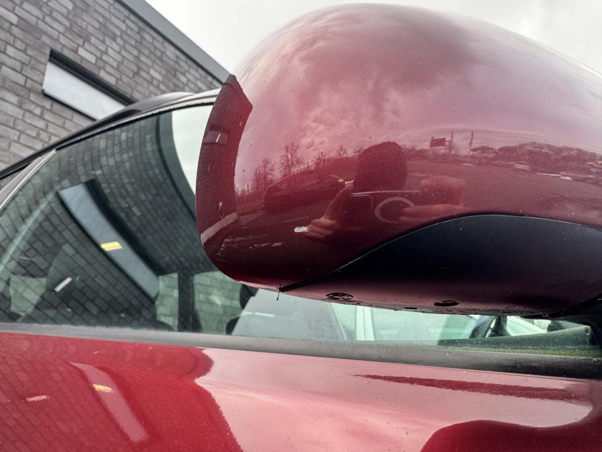 Audi A4 B5 original Au&szlig;enspiegel rechts LZ3L Hibiscusrot elektrisch verstellbar beheizt Bj.1998